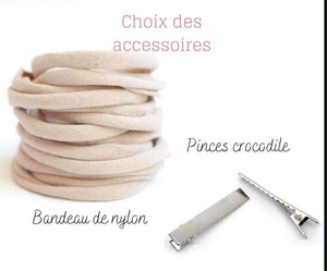 Boucle Papillon -Rayures automnales-